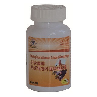 友之源 百合康牌納豆銀杏葉提取物膠囊(金格)