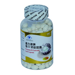 金格安 盛力源牌維d鈣軟膠囊(金格)
