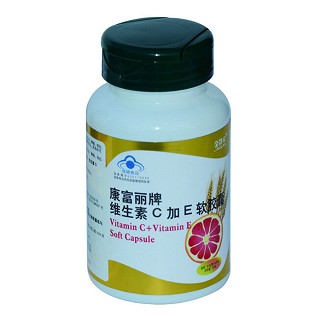 金格安 康富麗牌維生素c加e軟膠囊(金格)