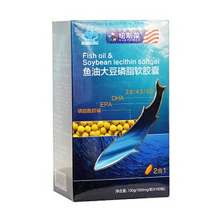 紐斯葆魚油大豆磷脂軟膠囊(賽健)