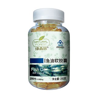 綠森林 魚油軟膠囊(億超)
