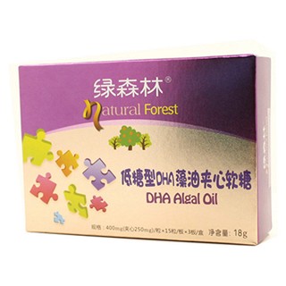 綠森林低糖型dha藻油夾心糖果(億超)