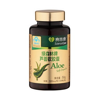 賽恩康 綠森林牌蘆薈軟膠囊(億超)