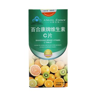 天使艾美 百合康牌維生素c片(百合)