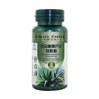 天使艾美 百合康牌蘆薈軟膠囊(百合)