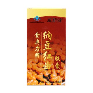 威斯健 金奧力牌納豆紅曲膠囊(健之源)