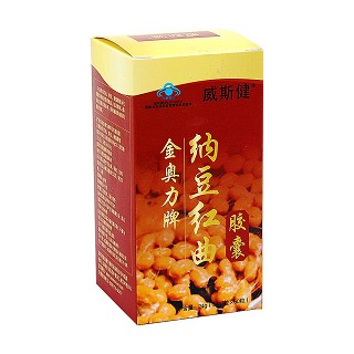 威斯健 金奧力牌納豆紅曲膠囊(健之源)