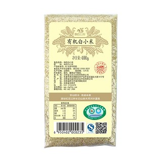 長白工坊 有機白小米(撫松縣金茂源天然植物)