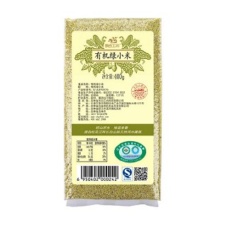 長白工坊 有機(jī)綠小米(撫松縣金茂源天然植物)