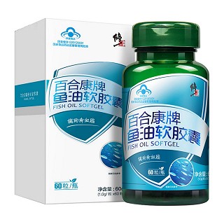 修正 百合康牌魚油軟膠囊(百合)