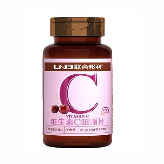 聯(lián)合邦利牌維生素c咀嚼片30片體驗裝(聯(lián)存)