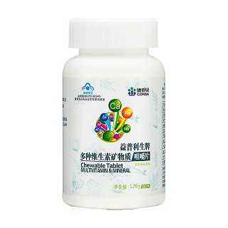 康恩貝 益普利生牌多種維生素礦物質(zhì)咀嚼片(圣海)