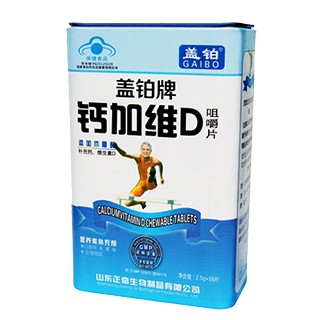 蓋鉑牌鈣加維d咀嚼片(正奇)