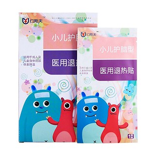 約斯夫小兒護(hù)腦型醫(yī)用退熱貼(粉色)