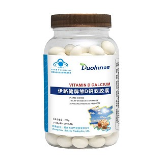 朵藍(lán) 伊路健牌維d鈣軟膠囊(長(zhǎng)生康)