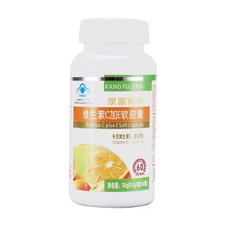 康富麗牌鈣加維生素c加e軟膠囊(0.5g*60s) 康富麗牌鈣加維生素c加e軟膠囊(0.5g*60s)