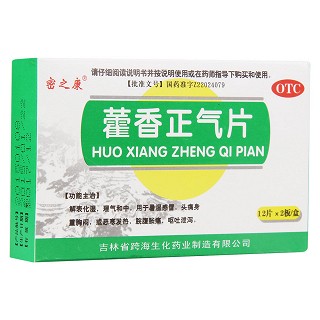 藿香正氣片 藿香正氣片
