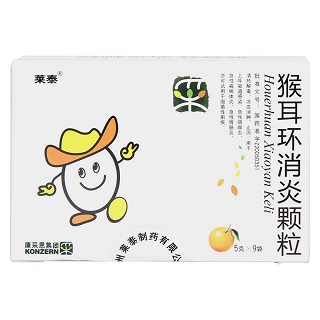猴耳環(huán)消炎顆粒(5g*9袋) 猴耳環(huán)消炎顆粒(5g*9袋)