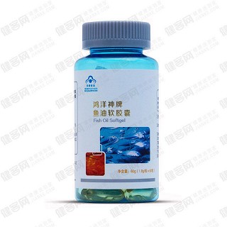 柏年康成 鴻洋神牌魚油軟膠囊(百合)