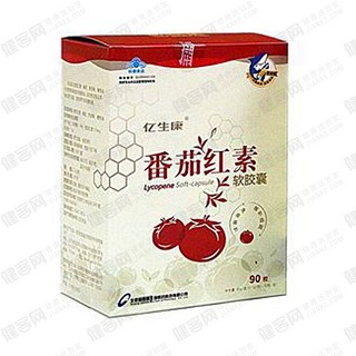 金藍鯊億生康牌番茄紅素軟膠囊 (金藍鯊生物)