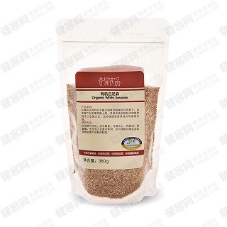 谷綠農(nóng)品有機(jī)白芝麻(巨龍有機(jī))