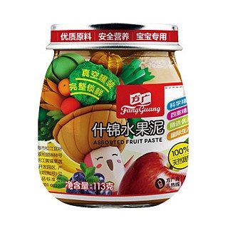 方廣寶寶輔食什錦水果泥(方廣)