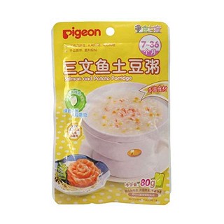 貝親pigeon寶寶輔食三文魚土豆粥(愛食客)