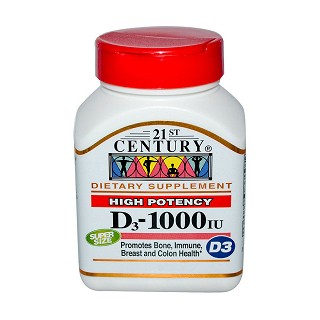 21st century health care 維生素d3-1000iu(health)