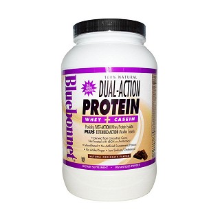bluebonnet nutrition 雙重作用 乳清和酪蛋白粉(bluebonnet)