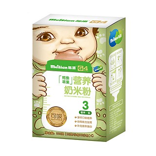 每添3段鱈魚(yú)蘋(píng)果營(yíng)養(yǎng)奶米粉(培芝)