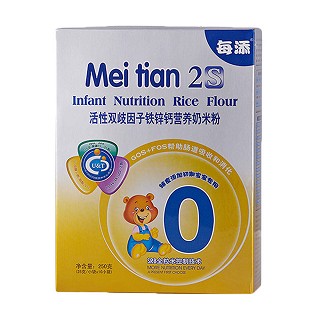 每添雙歧因子鐵鋅鈣營(yíng)養(yǎng)奶米粉(培芝)