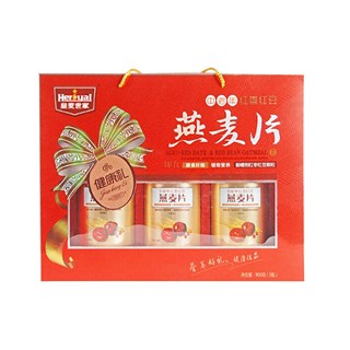 皇麥?zhǔn)兰抑欣夏昙t豆紅棗燕麥片禮盒裝(皇麥?zhǔn)兰?