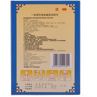 一枝蒿傷濕祛痛膏(白藥西雙版納制)