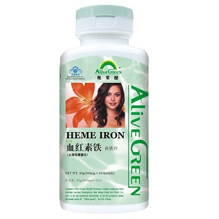 奧萊健血紅素鐵補(bǔ)鐵片(奧萊健)