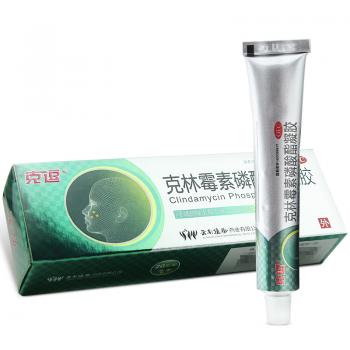 克林霉素磷酸酯凝膠(克逗)