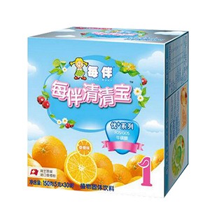 每伴清清寶優(yōu)+1段香橙味盒裝 (每伴)