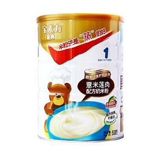 寶素力金典米粉薏米蓮肉配方奶米粉1段(美素力)