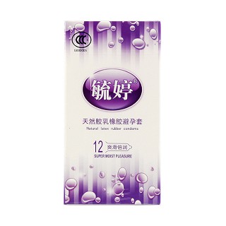 毓婷避孕套爽滑倍潤(rùn)(金香乳膠)