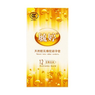 毓婷避孕套 金裝(金香乳膠)