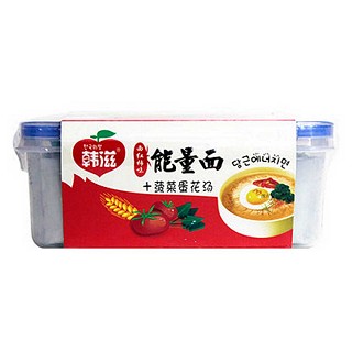 韓滋能量面菠菜蛋花+西紅柿面條  韓滋能量面菠菜蛋花+西紅柿面條