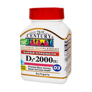 21st century health care 維生素d3-2000iu(health)