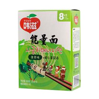 韓滋能量蝦仁蛋花+菠菜面條(懷府麒麟)