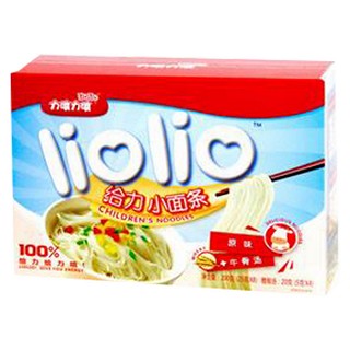 liolio力哦力哦給力小面條原味+牛骨湯  (懷府麒麟)
