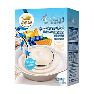 紐一輔食超值裝繽紛水果營養(yǎng)米粉(未來)