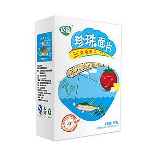 邁葆嬰兒面條三文魚番茄珍珠面片(高唐聚德鑫)