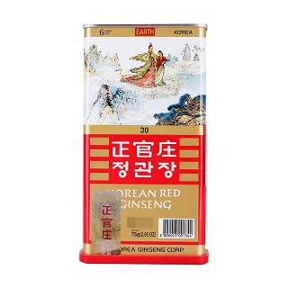 正官莊高麗紅參地字30支75g功效作用廠家 正官莊高麗紅參地字30支75g功效作用廠家