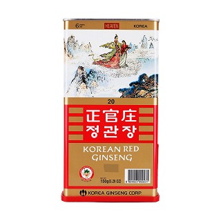 正官莊高麗紅參天字20支150g(人參)
