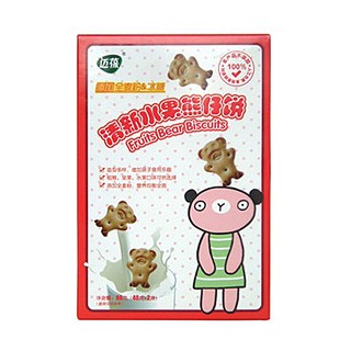 邁葆金裝清新水果熊仔餅干(兒童)