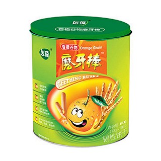 邁葆香橙谷物磨牙棒(綠麥)