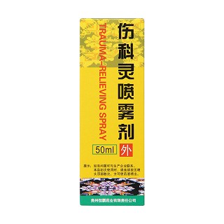 傷科靈噴霧劑(恒霸) 傷科靈噴霧劑(恒霸)